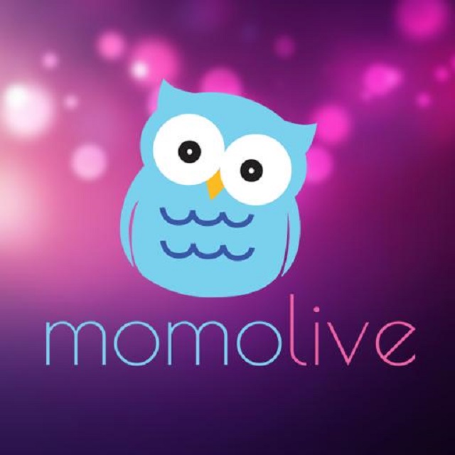 Biểu tượng ứng dụng Momo live khi tải về